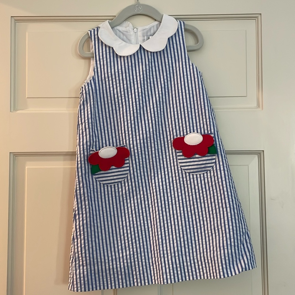 Seersucker Spring Dress